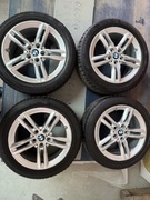 BMW 4 szt. koła Al.  opony zimowe 205/55 R17 firmy Continentale 
