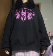 Bluza czarna z dobermanami