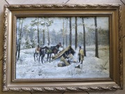 Sprzedam stary obraz podpisany M. Adamczeski 