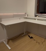 Biurko narożne Agilestic elektryczne 160x140