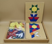 Melissa & Doug mozaika drewniana w pudełku