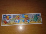 Roboty Instrukcja obsługi ulotka karteczka od kinder niespodzianki