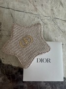 Złota limitowana kosmetyczka gwiazda Christian Dior złote logo 15/13 cm