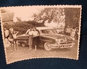 LINKOLN ? - polska rejestracja -zdjęcie lata 50 te