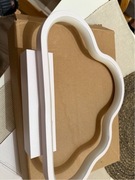 Nowoczesna lampa ścienna LED chmurka – biała, 12W