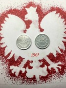 1967 PRL  zestaw 10 GROSZY