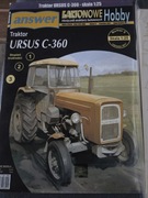 Ciagnik C 360  z wregami Kartonowe Hobby