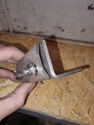 Uchwyt montazowy na robek fotowoltaika