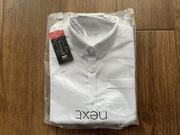 Koszula biała krótki rękaw Next rozmiar 128