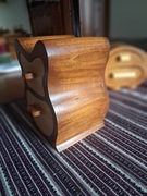 Szkatułka, skrzyneczka drewniana, wykonana ręcznie