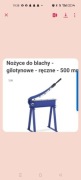 Gilotyna do blachy
