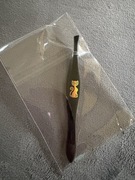 Precyzyjna skośna pęseta do brwi wzór kota