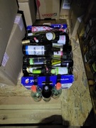 BUTELKI do WINA 0,75L 750 ml na WINO cydr nalewki bimber koniak SMART