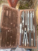 Zestaw kreślarski Skala Warszawa – Vintage PRL