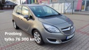 Opel Meriva B, 2015 rok, przebieg tylko 76 300 km, wyjątkowo zadbany