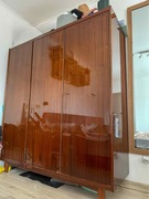 Szafa 3-drzwiowa drewniana PRL