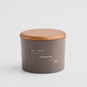 świeca zapachowa na prezent wosk mikrokrystaliczny, drewno 