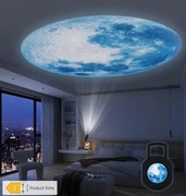 Projektor Ścienny Lampka T5 – Księżycowy Motyw LED USB