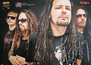 KORN - Duży plakat/poster XL z 2010 r. - Format A2 (ok. 55 x 40 cm) - NOWY!