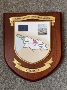 Ryngraf Policja Pamiątka z udziału w misji obserwacyjnej w Gruzji  w 2008 