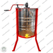 Miodarka ręczna 4 ramkowa Uniwersalna Miodziarka Diagonalna PROMOCJA