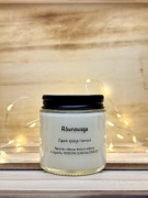 Świeca sojowa w szklanym słoiczku 120ml z sentencja PREZENT