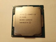 Procesor Intel CORE i3, i3-8100, SR3N5 3.60GHZ, X840D679