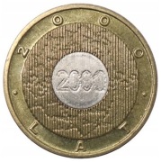 Moneta 2zł Rok 2000