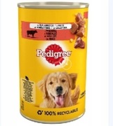 Pedigree karma mokra dla psa z wołowiną 400gr 