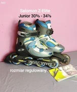 Rolki Salomon Junior regulowane 31-34 dziecięce Z-Elite [R43]