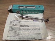 strzykawka szklana 1 ml - pamiątka PRL - NOWA w oryginalnym opakowaniu 