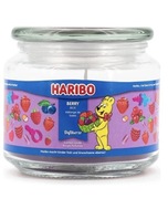 ŚWIECA ZAPACHOWA HARIBO BERRY MIX 300G- ŚWIECZKA ZAPACH JAGODA MALINA