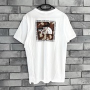 Koszulka t-shirt the north face tnf box logo tee biała white nuptse