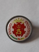 Herb gmina Augustów przypinka pin odznaka wpinka