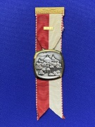 Oryginalny szwajcarski medal strzelecki duży 1974