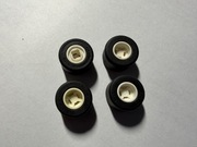 LEGO KOŁA 8x9 OPONA 14x9 BIAŁE (74967/30028) 74967c01 4 szt