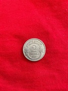 2 franki francs 1948 rok B Francja