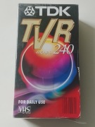 TDK TVR 240 dwie nowe kasety VHS 