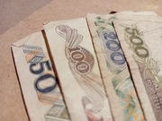 4 x Banknot PRL 50, 100, 200 i 500zl  ilustracje zestaw 2x antyrama prezent