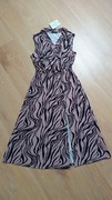 Mohito sukienka midi zebra nowa z metką XXS 