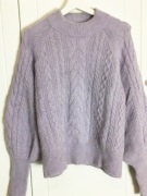 H&M sweter wełna alpaka