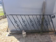 Balustrada schodowa stalowa