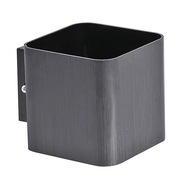 Izar czarny szczotkowany G9 Kinkiet ścienny Polux