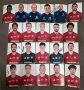 RAKÓW CZĘSTOCHOWA zestaw 21 autografów EKSTRAKLASA 2025-2026