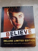 JUSTIN BIEBER - BELIEVE BOOK DELUXE CD+DVD 