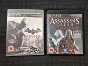 2 gry na PS3-Batman  Arkham city i Assassins Creed Revelations. Jak nowe!