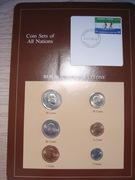 SIERRA LEONE zestaw menniczy 1980-1984! (monety znaczek pieczęć) RZADKI!