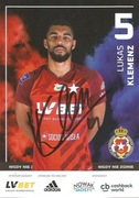 Lukas KLEMENZ autograf! Oficjalna karta WISŁA KRAKÓW