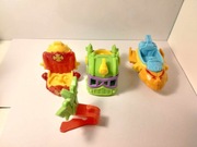 Super Things 3 pojazdy + wyrzutnia