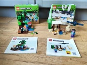 LEGO Minecraft 21240 i 21251 dwa zestawy